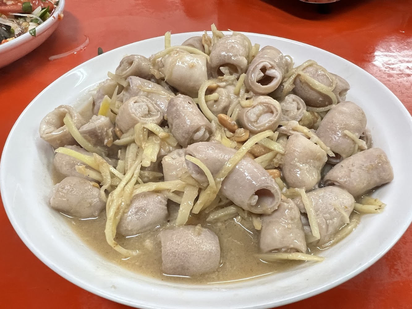 專芳客家小館薑絲小腸