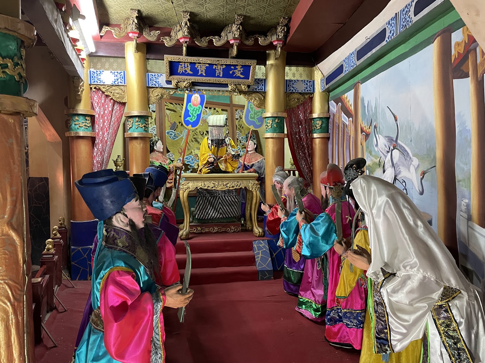 台南麻豆代天府廟宇景觀，台灣最具規模地府參觀景點