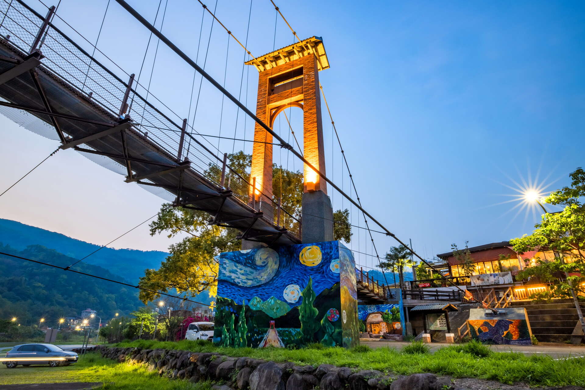 南庄老街康濟吊橋｜參山國家風景區管理處