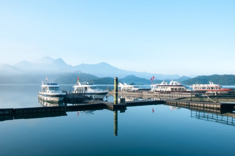 水社碼頭懶人包 日月潭搭船散步拍景一次看懂