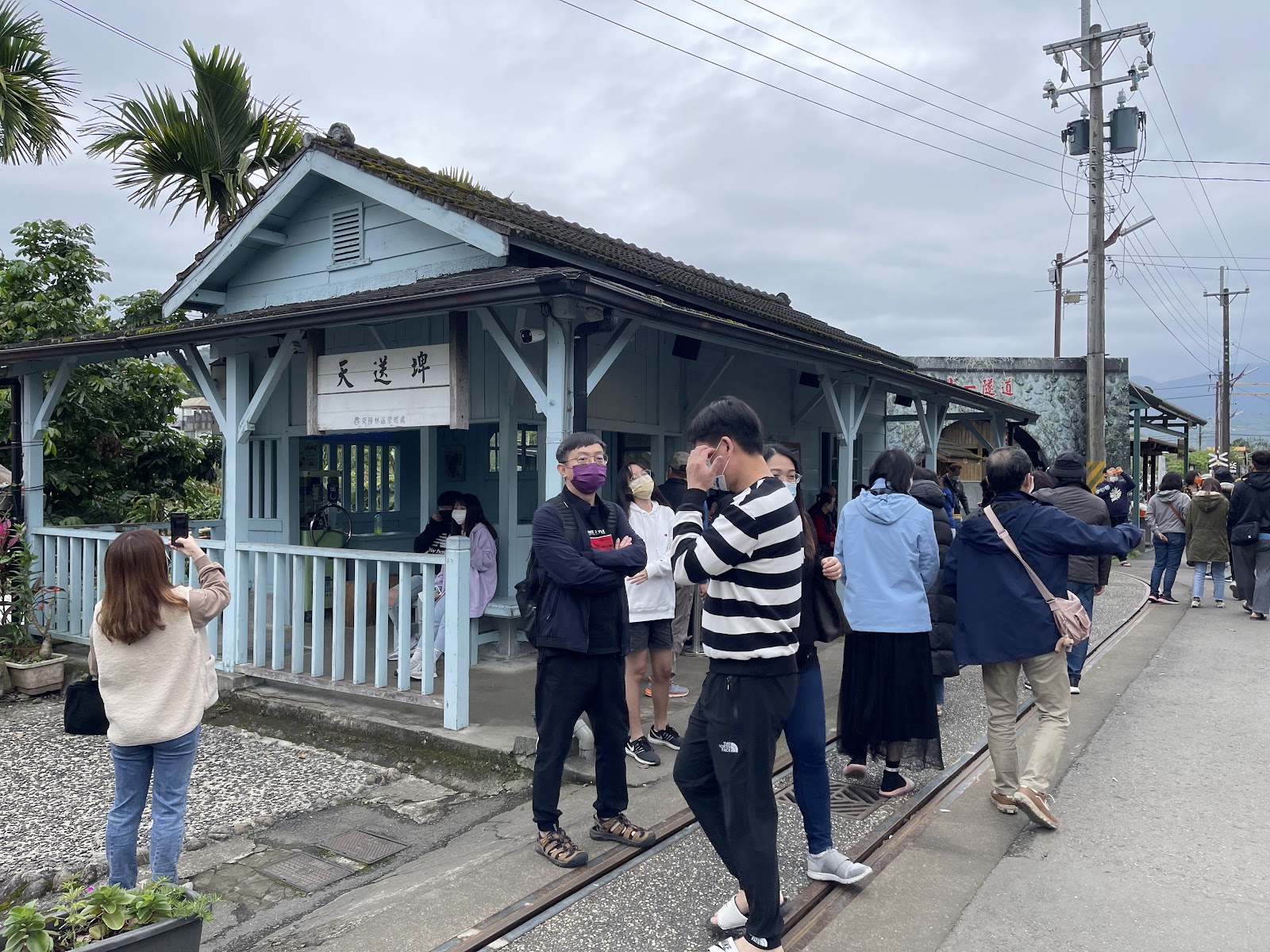 宜蘭三星鄉天送埤林鐵文創園區，日治時期木造車站外觀，宜蘭三星鄉一日遊必訪景點
