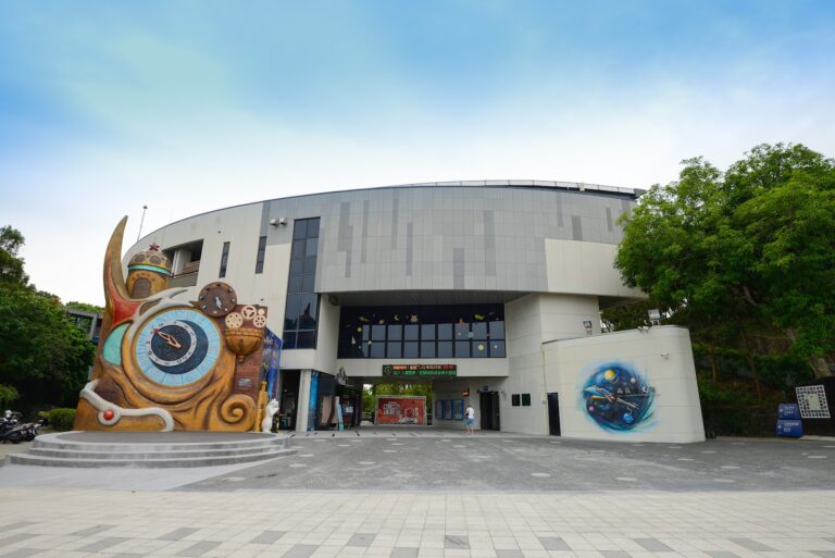 台南大內南瀛天文館建築正面,台南一日遊必訪景點