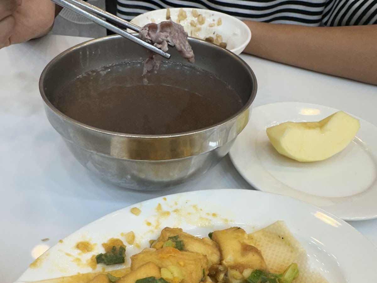 台南永康一日遊 尚穎牛肉湯 溫體牛肉