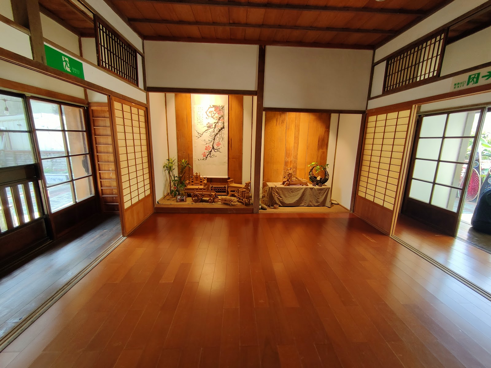 二崙故事屋日式和室展示空間，百年老派出所改建