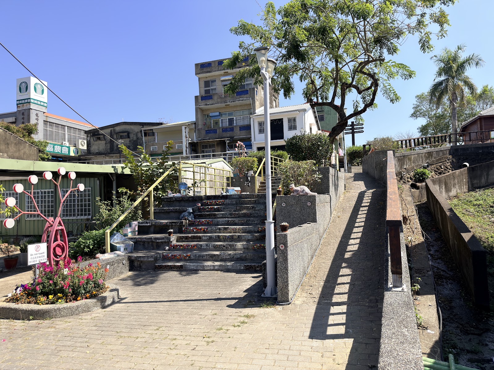 望龍吊橋台南龍崎吊橋步道山谷