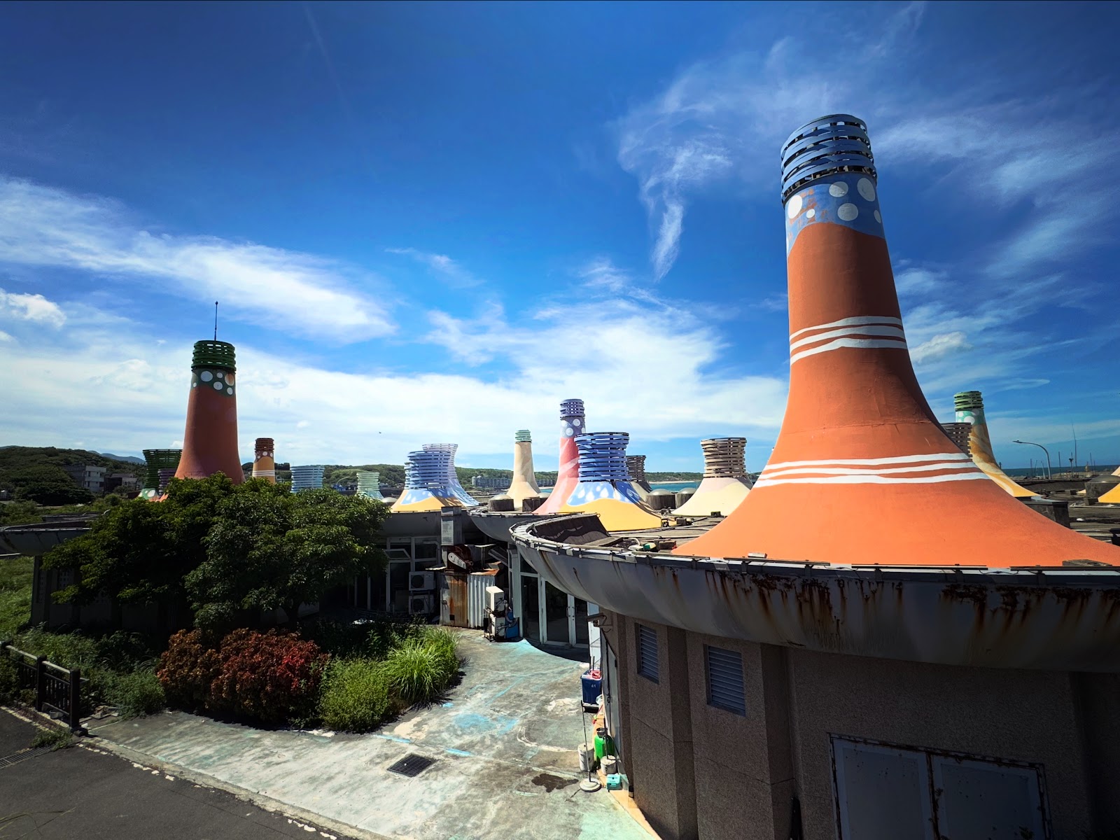 富基漁港 海鮮市場 造型建築 北海岸