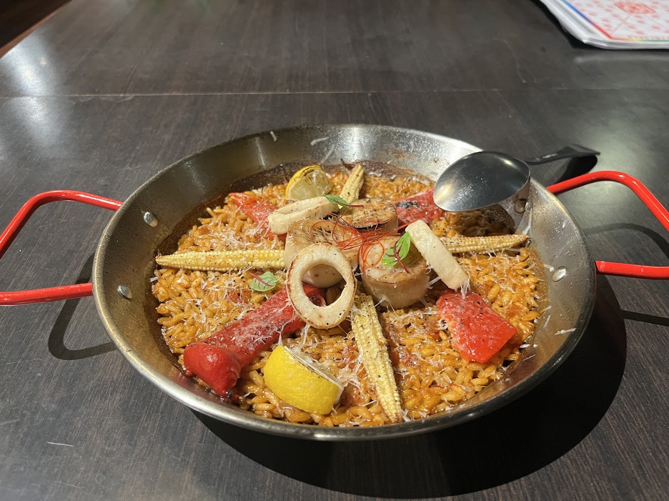 西班牙燉飯風格餐點
