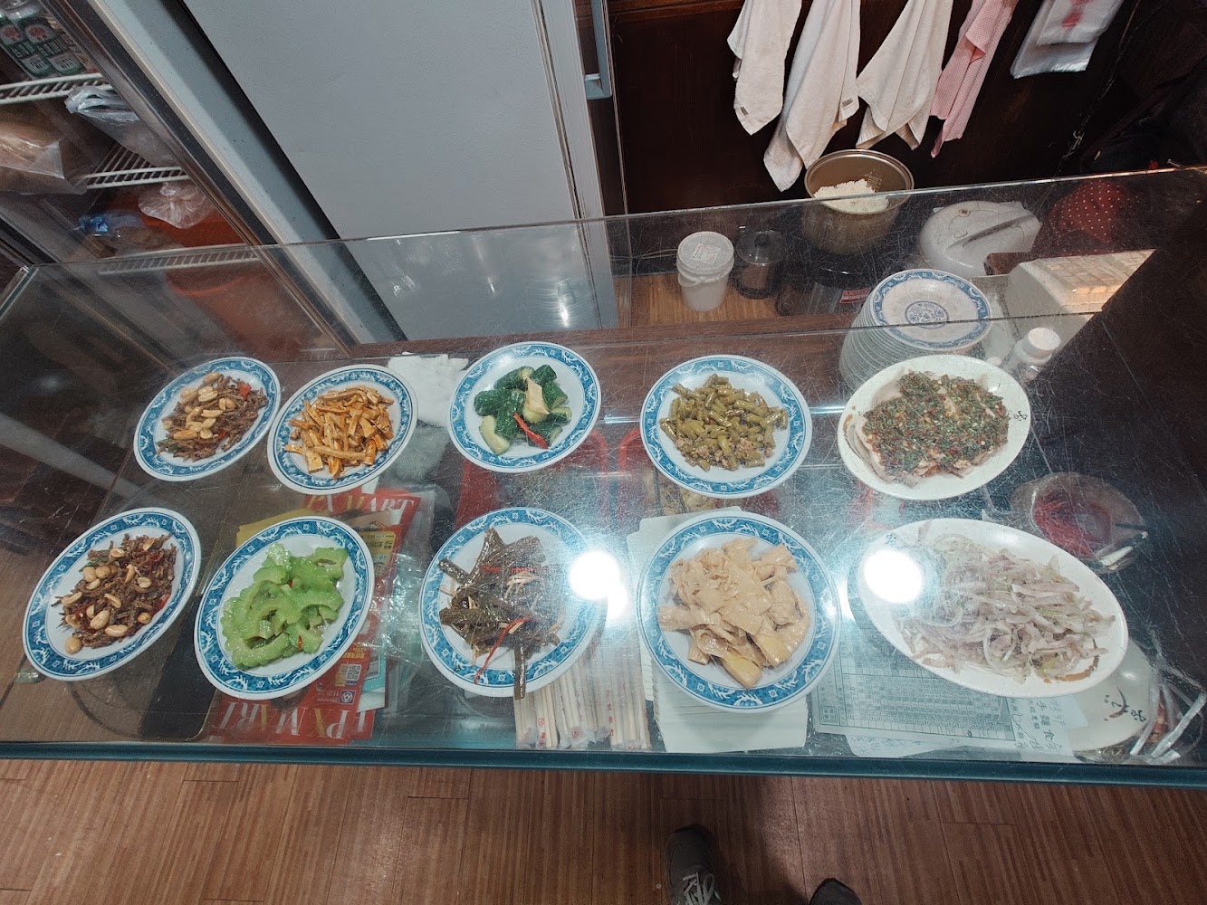 傳統小菜櫥窗