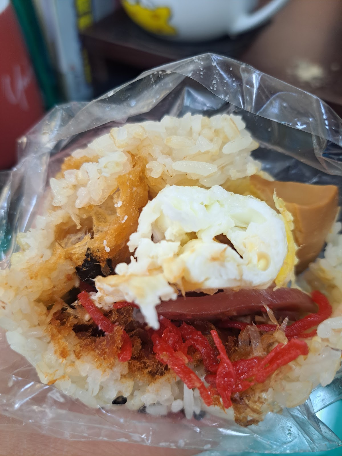傳香飯糰 招牌飯糰特寫