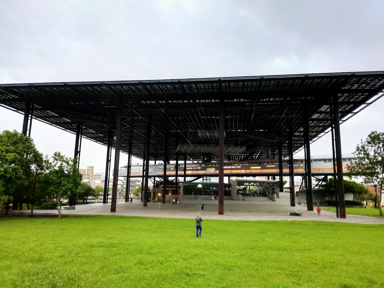 羅東文化工場大型鋼構建築