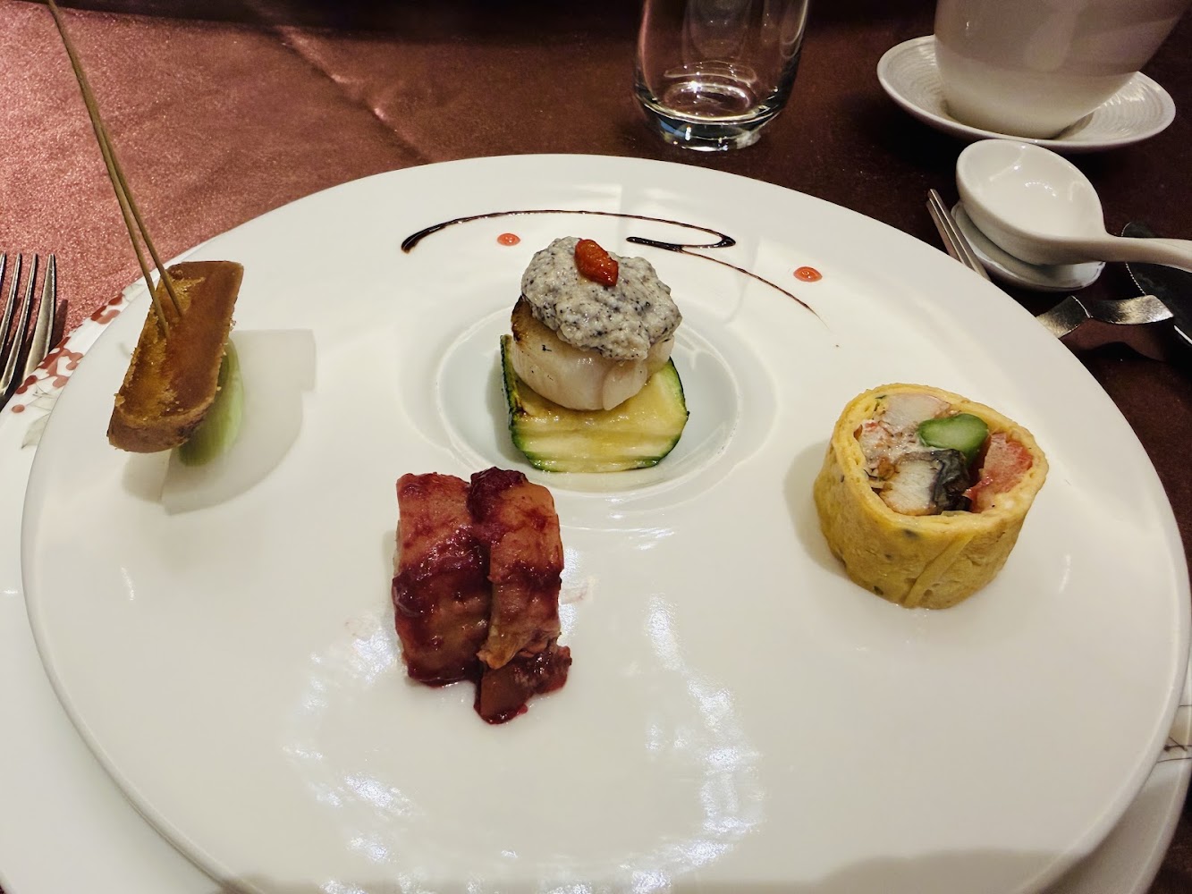 米香台菜餐廳精緻前菜拼盤
