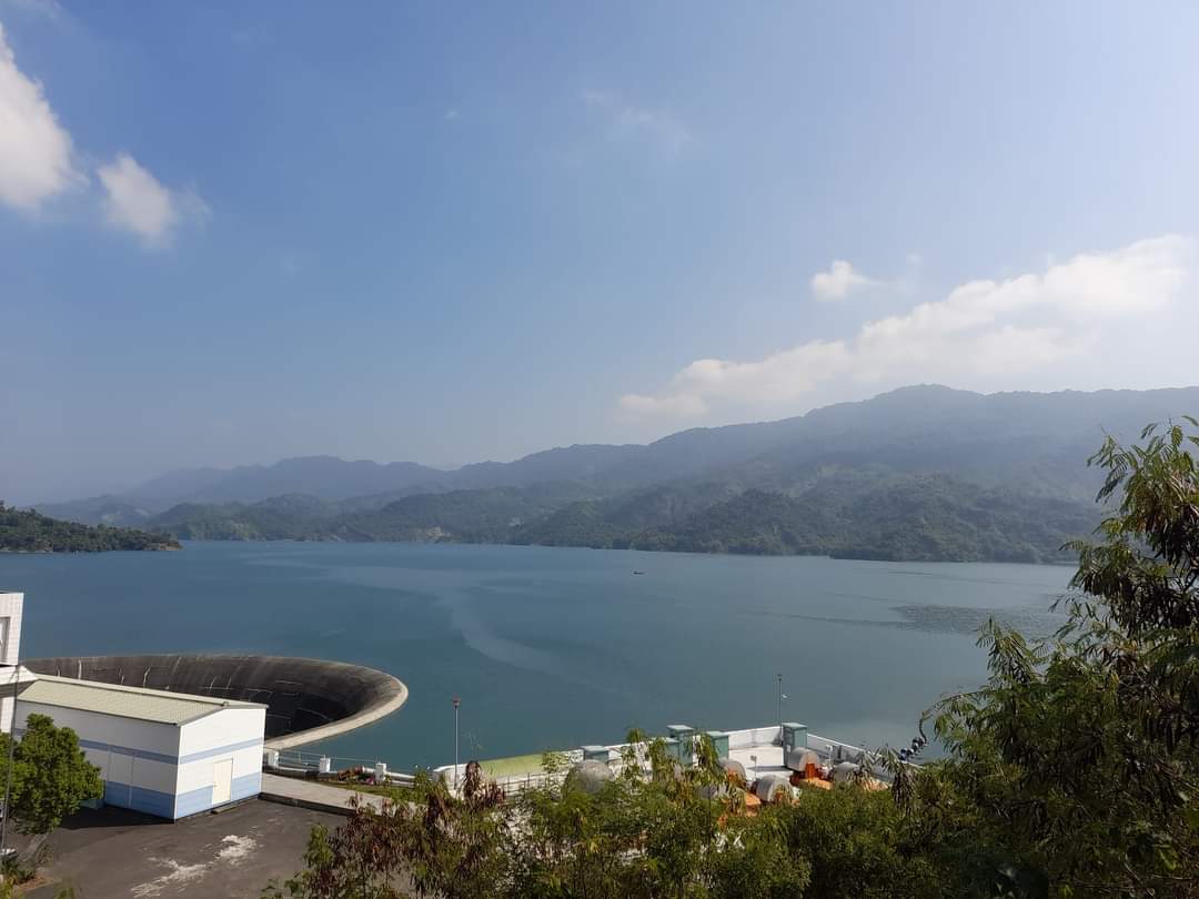 南化水庫大壩俯瞰全景