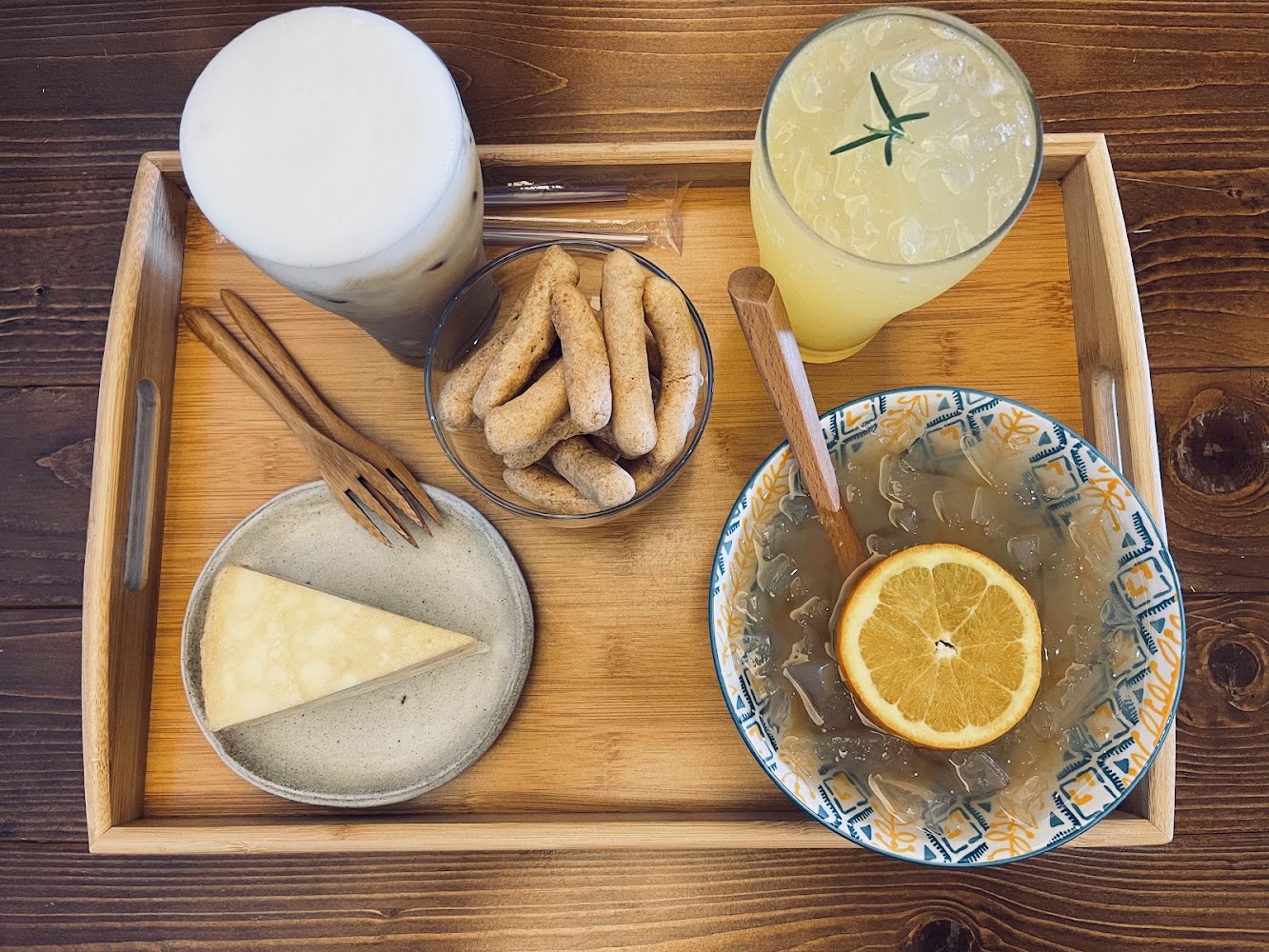 A Good Day 咖啡廳下午茶托盤組合