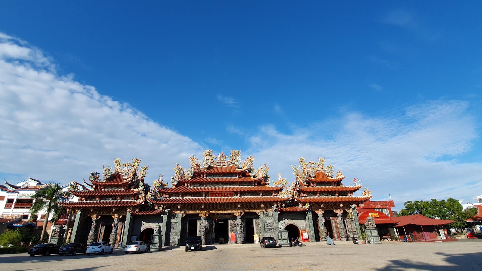鹿耳門天后宮廣角外景