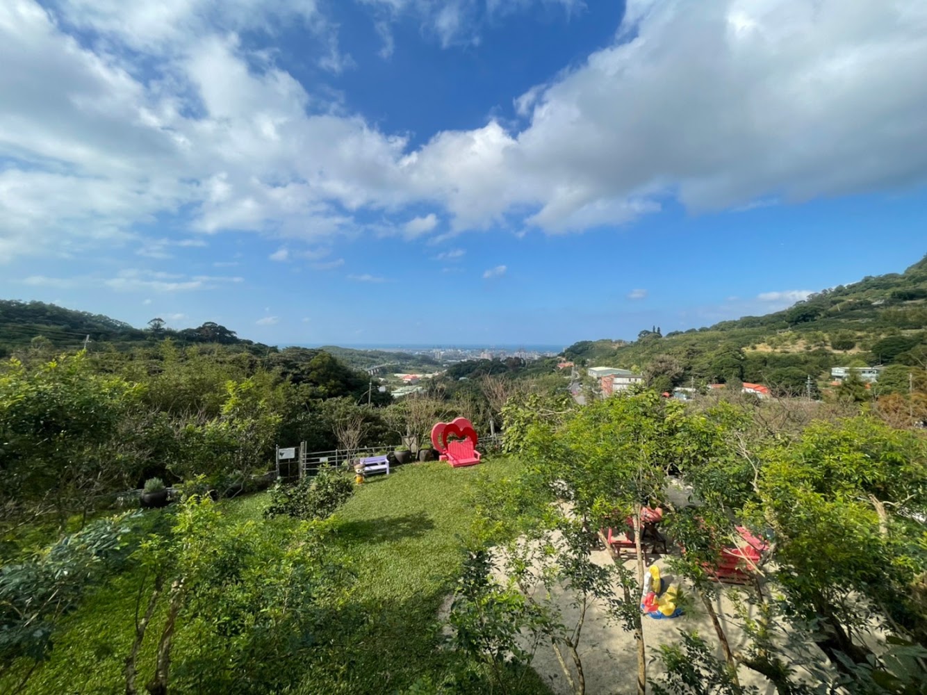 桃樂絲柚香農場山景與戶外造景