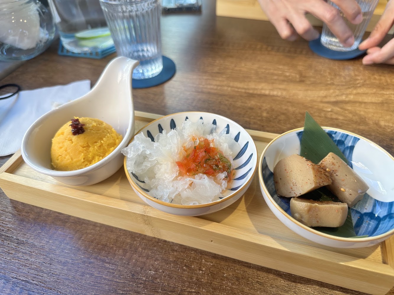 阜邸輕台菜私廚料理三道精緻小菜
