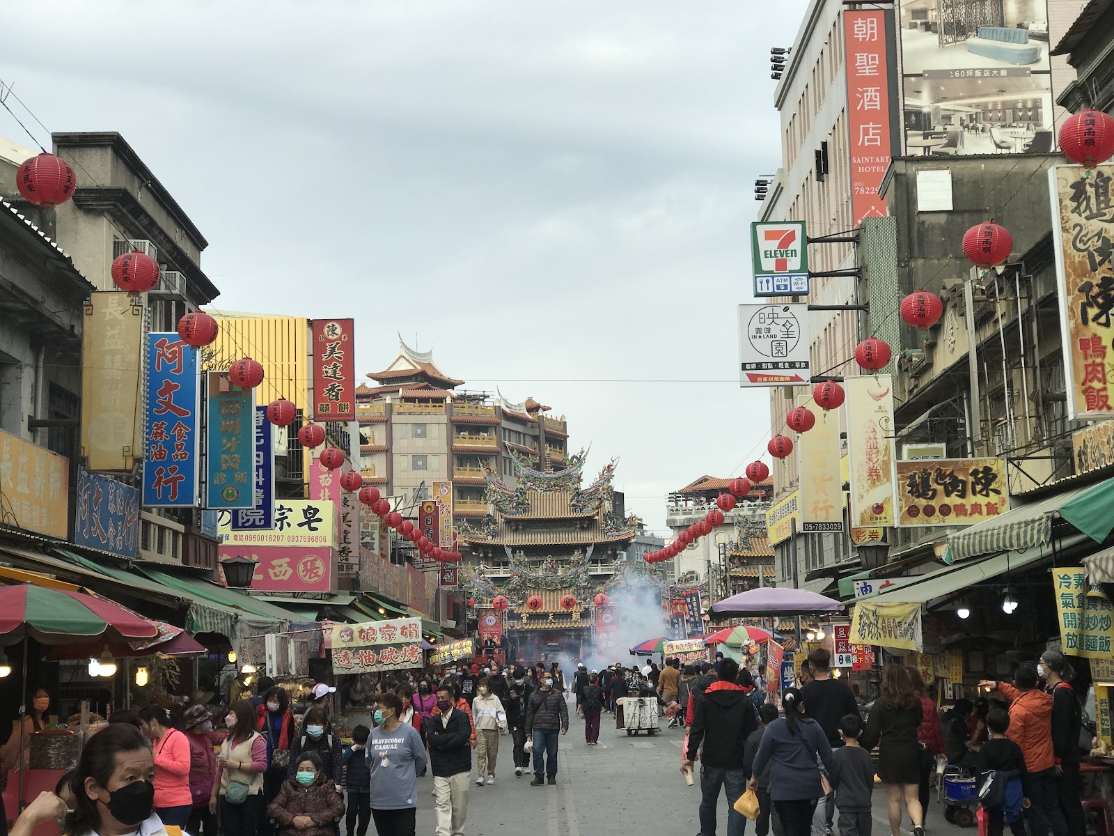 北港朝天宮廟宇建築全景