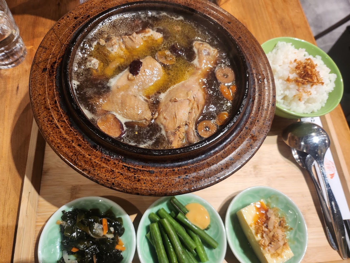 藥膳雞湯套餐