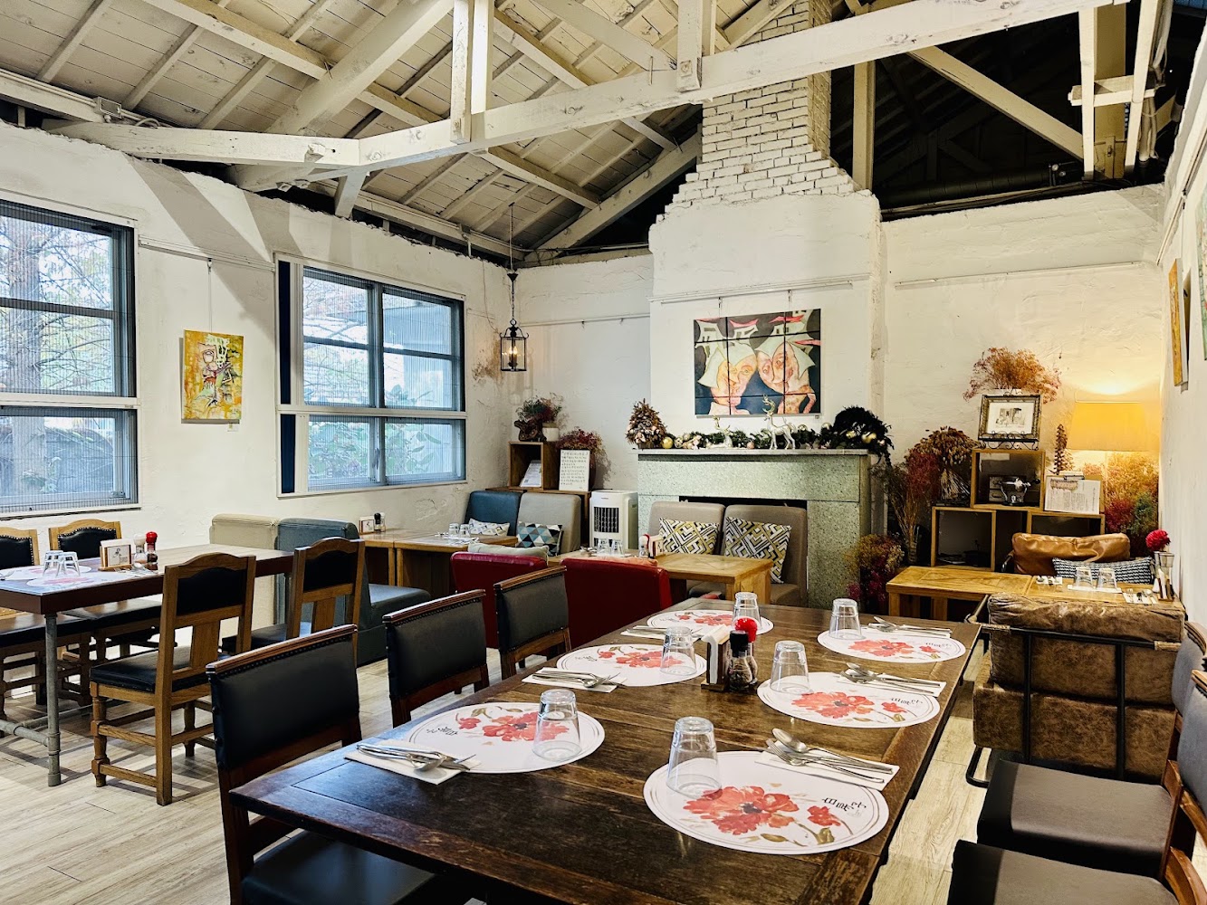 白房子Yang Ming Cafe溫馨餐廳全景
