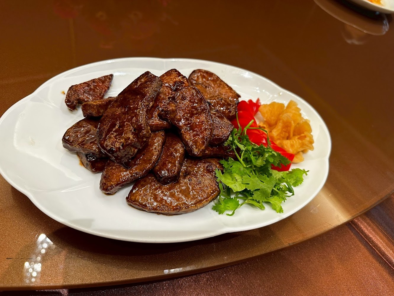 米香台菜餐廳醬燒豬肝