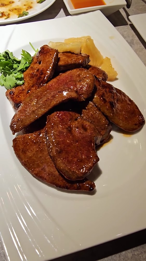 欣葉・鐘菜煎鵝肝料理