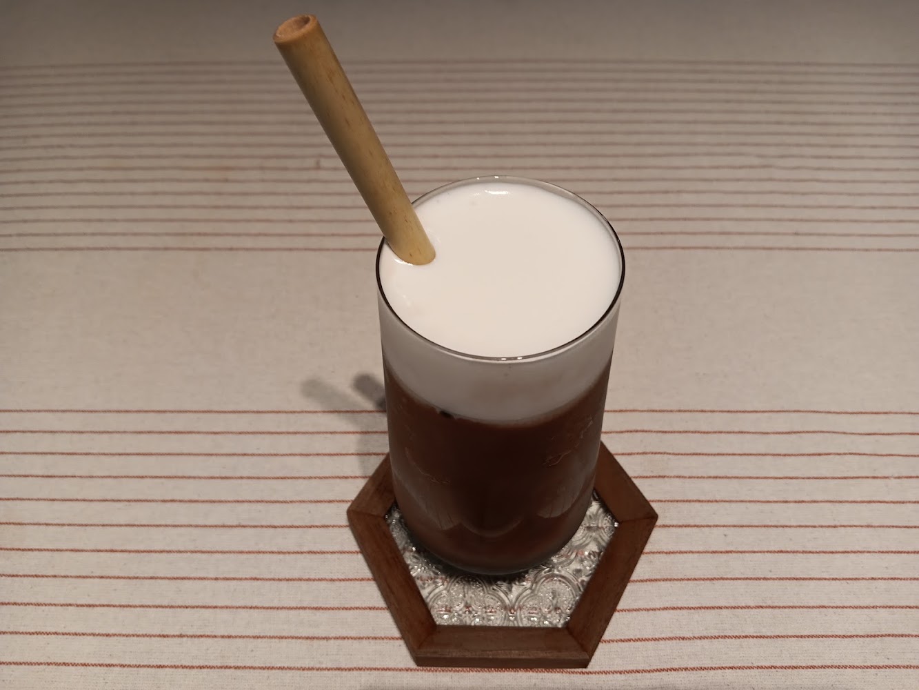 隱園咖啡厚奶泡冷飲