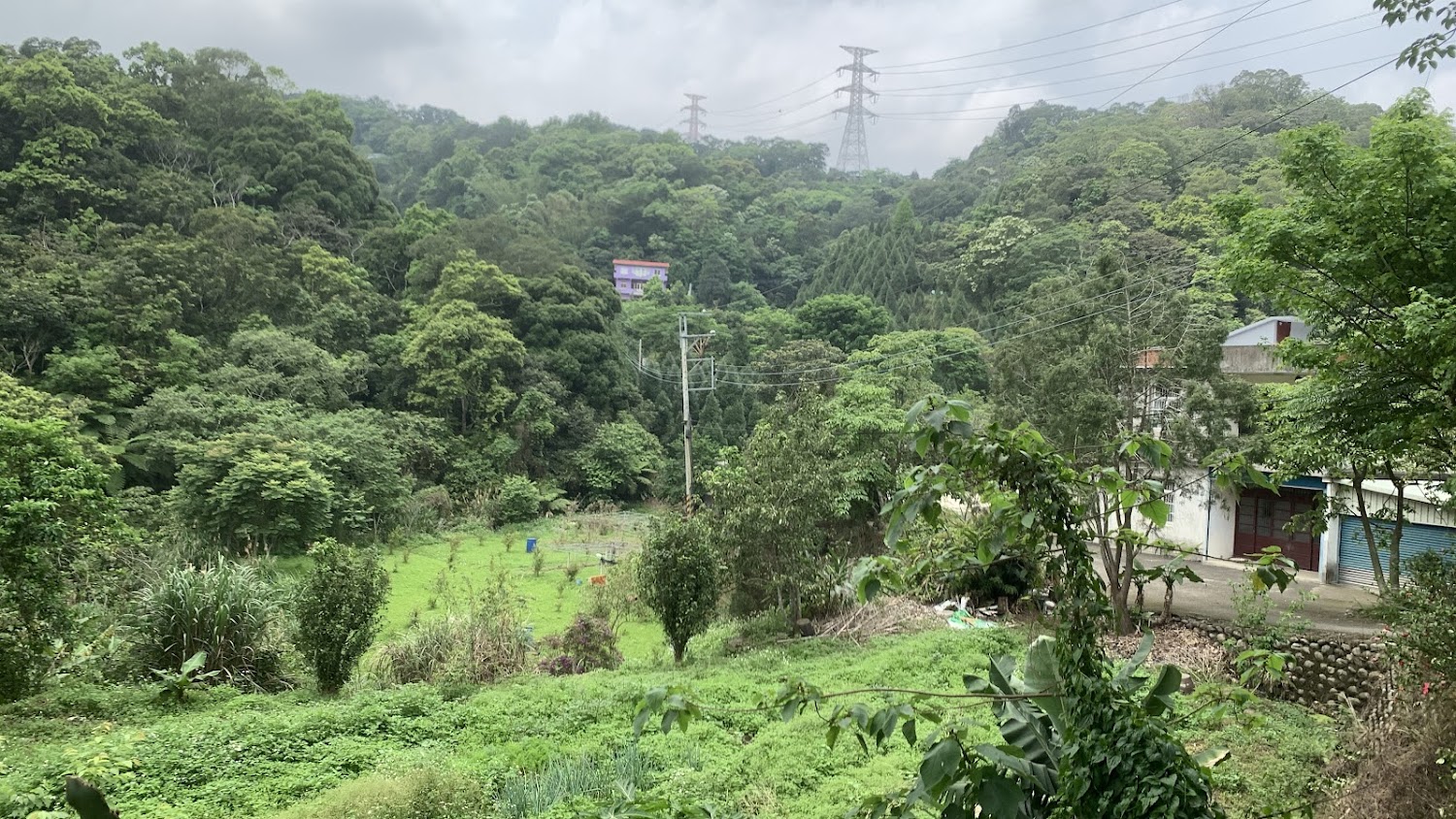 自然谷環境信託基地周邊山林農地景觀