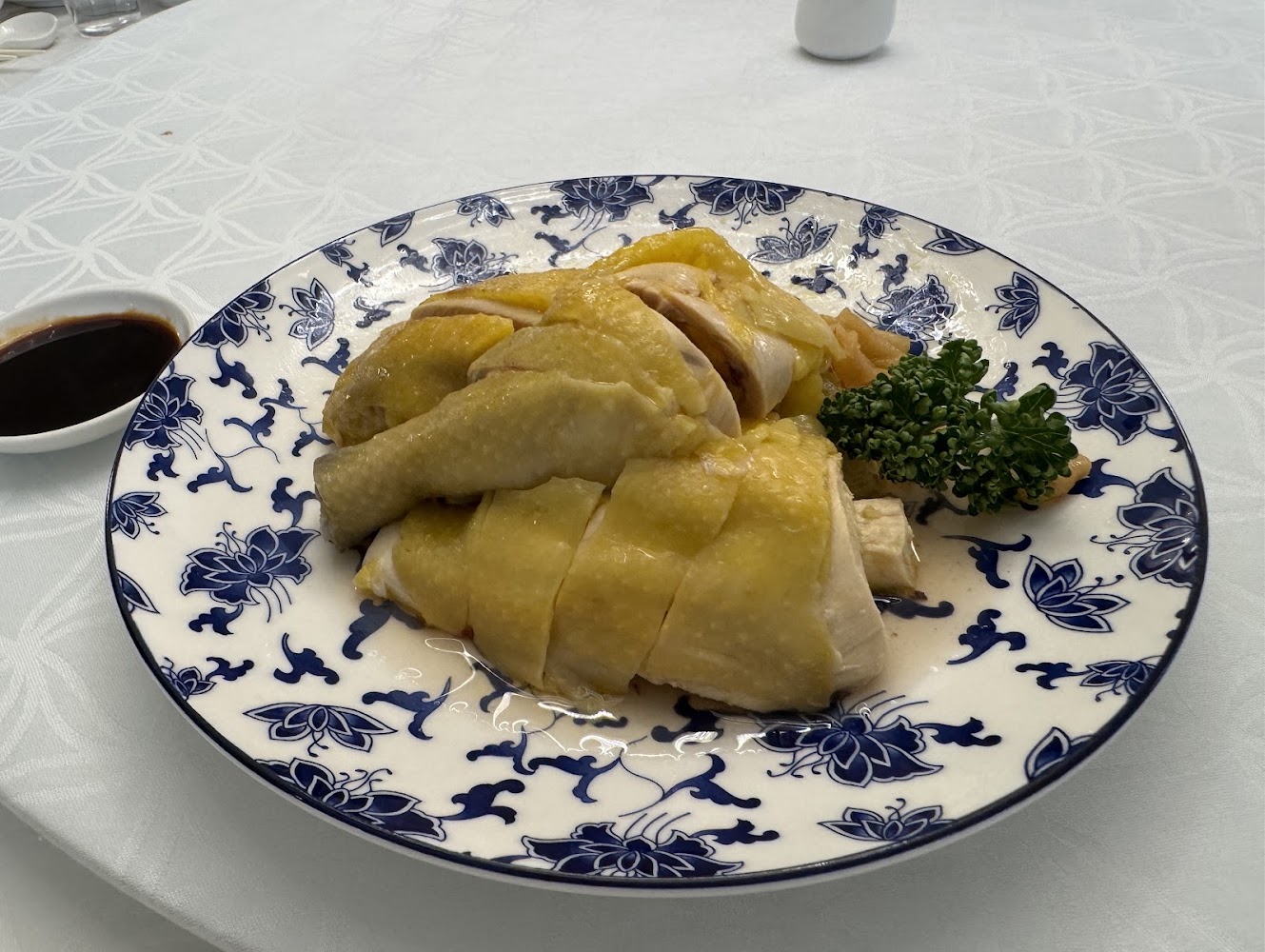 白斬雞料理畫面