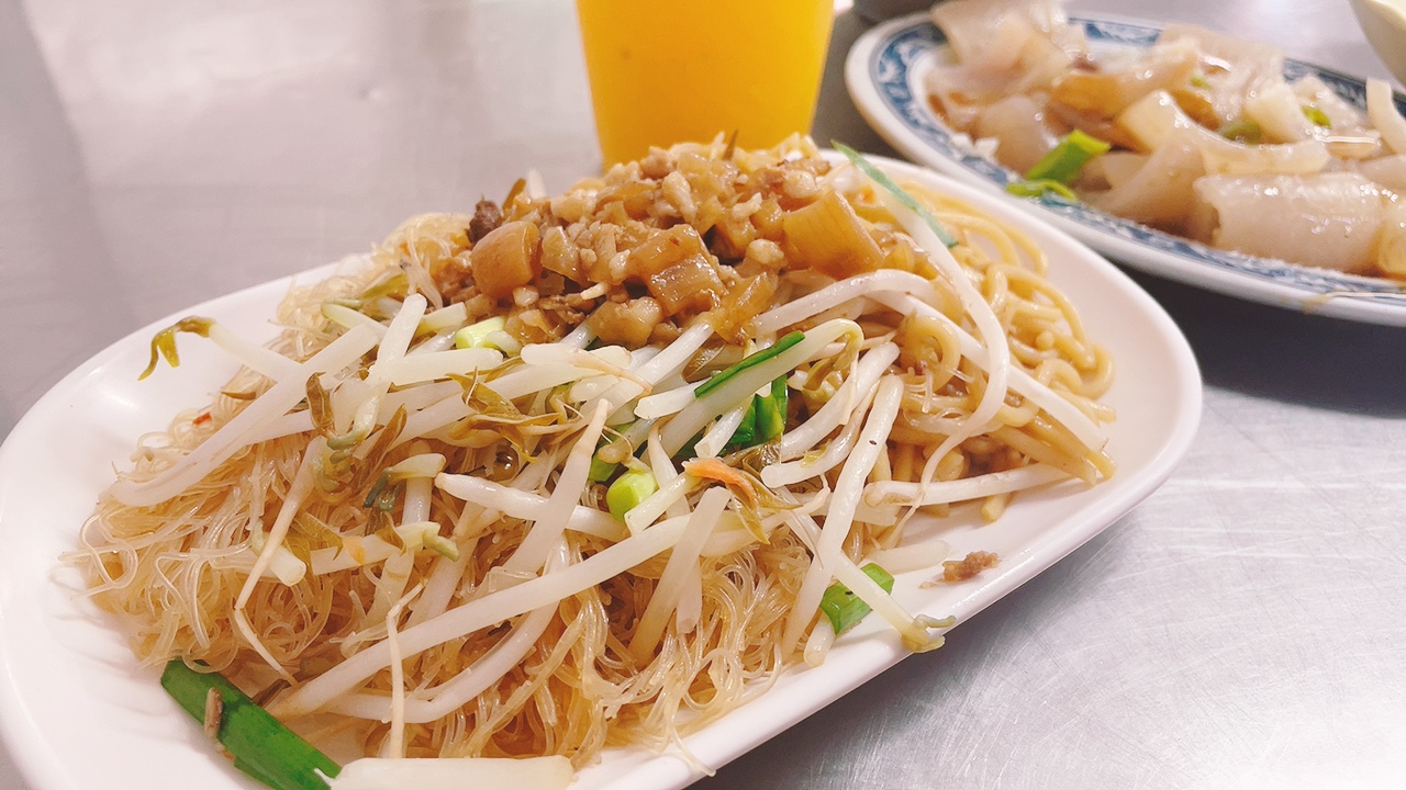 舊城傳統美食五十年老店炒米粉