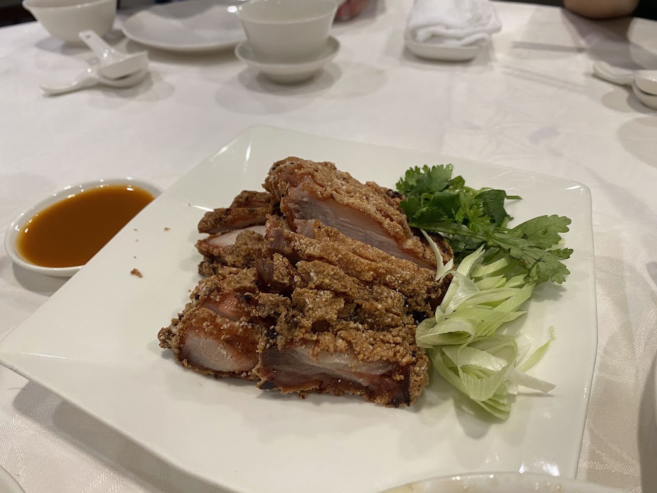 欣葉台菜南西店酥炸雞腿