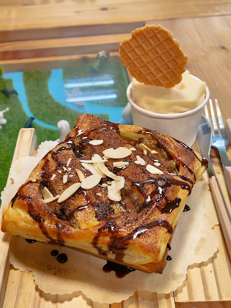奇奇甜品酥皮餅與霜淇淋