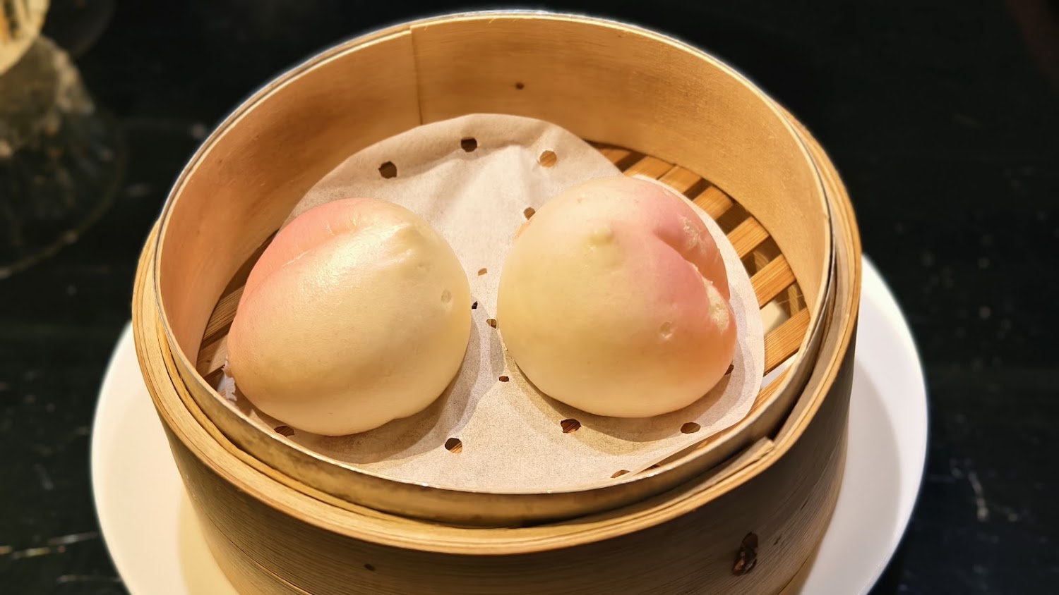 欣葉・鐘菜壽桃包點心