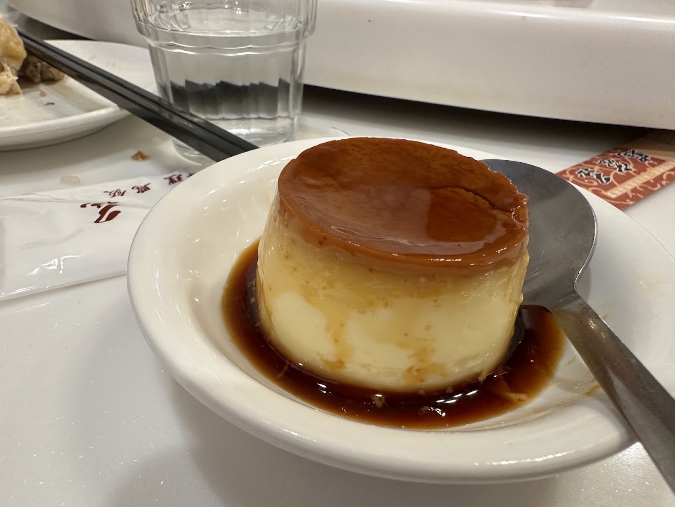 雞家莊本店焦糖布丁