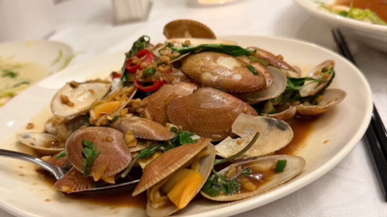 欣葉台菜創始店熱炒蛤蜊