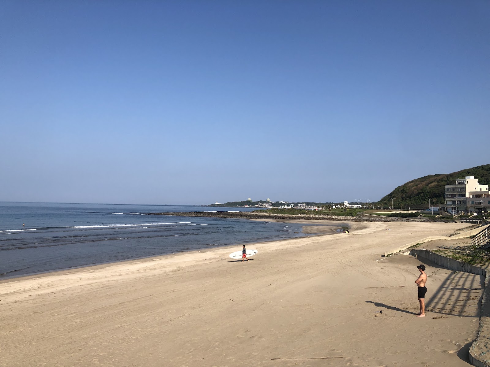 白沙灣 衝浪 夏日 新北石門 北海岸 沙灘