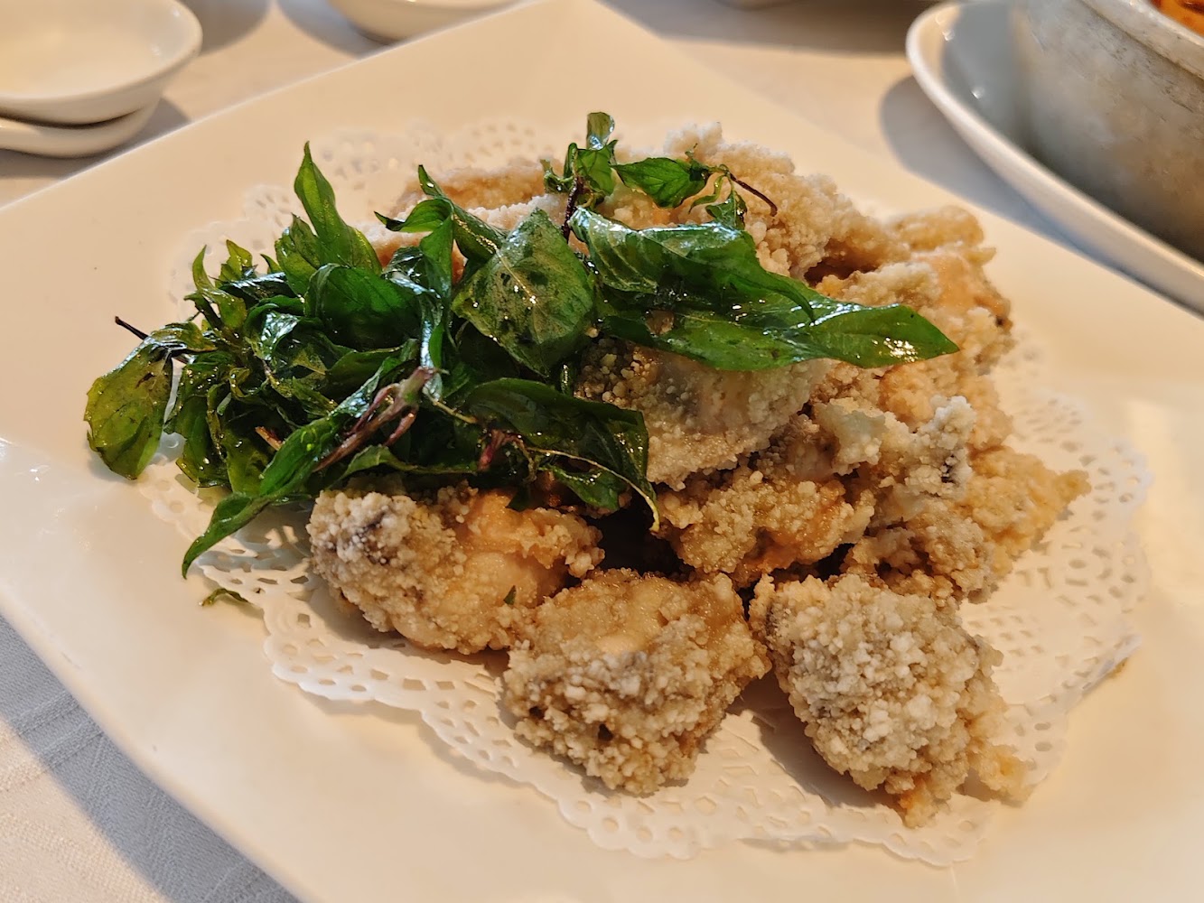 鹹酥雞料理畫面