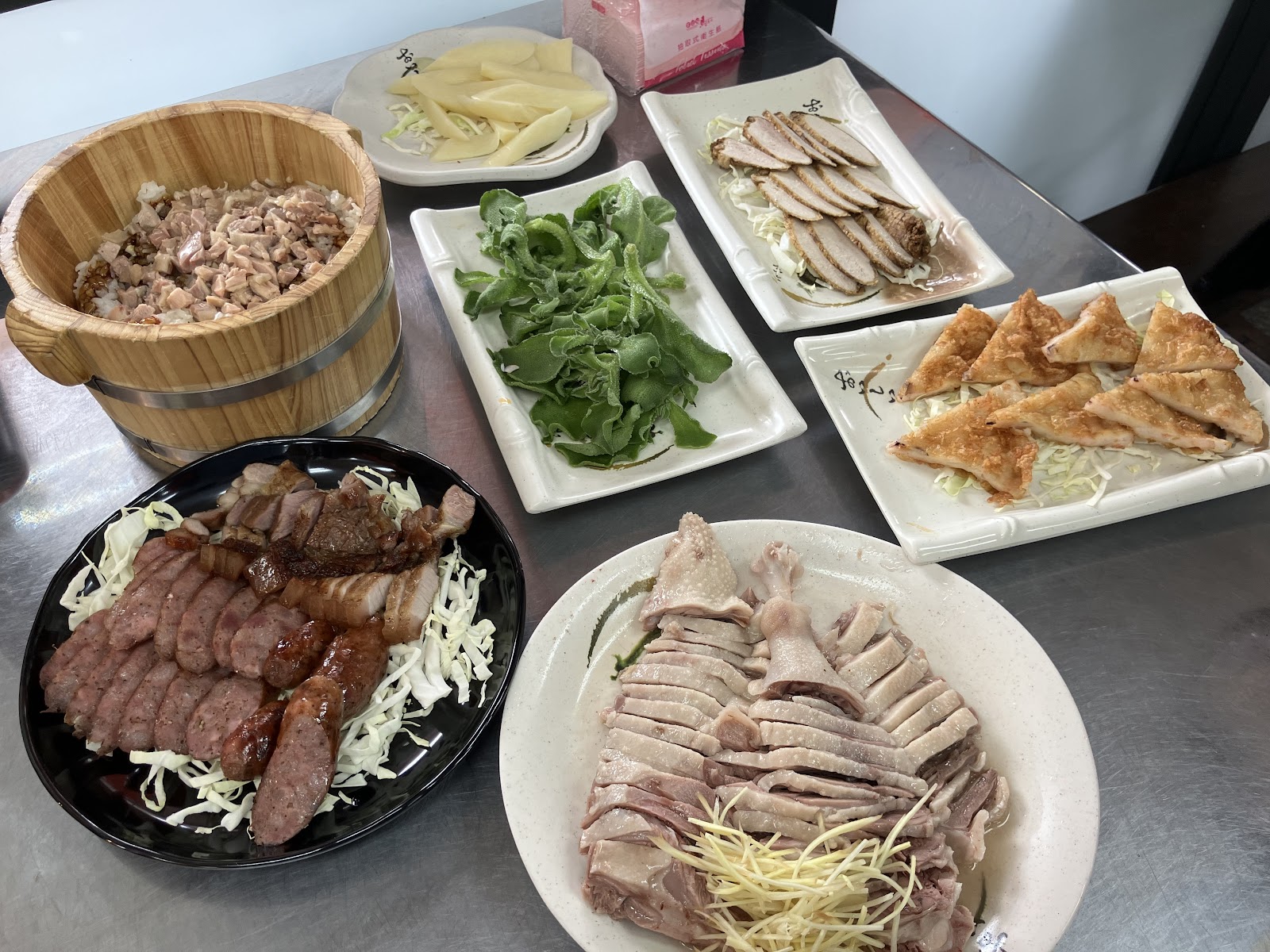 半天岩鵝肉鴨肉小吃拼盤 嘉義番路在地小吃
