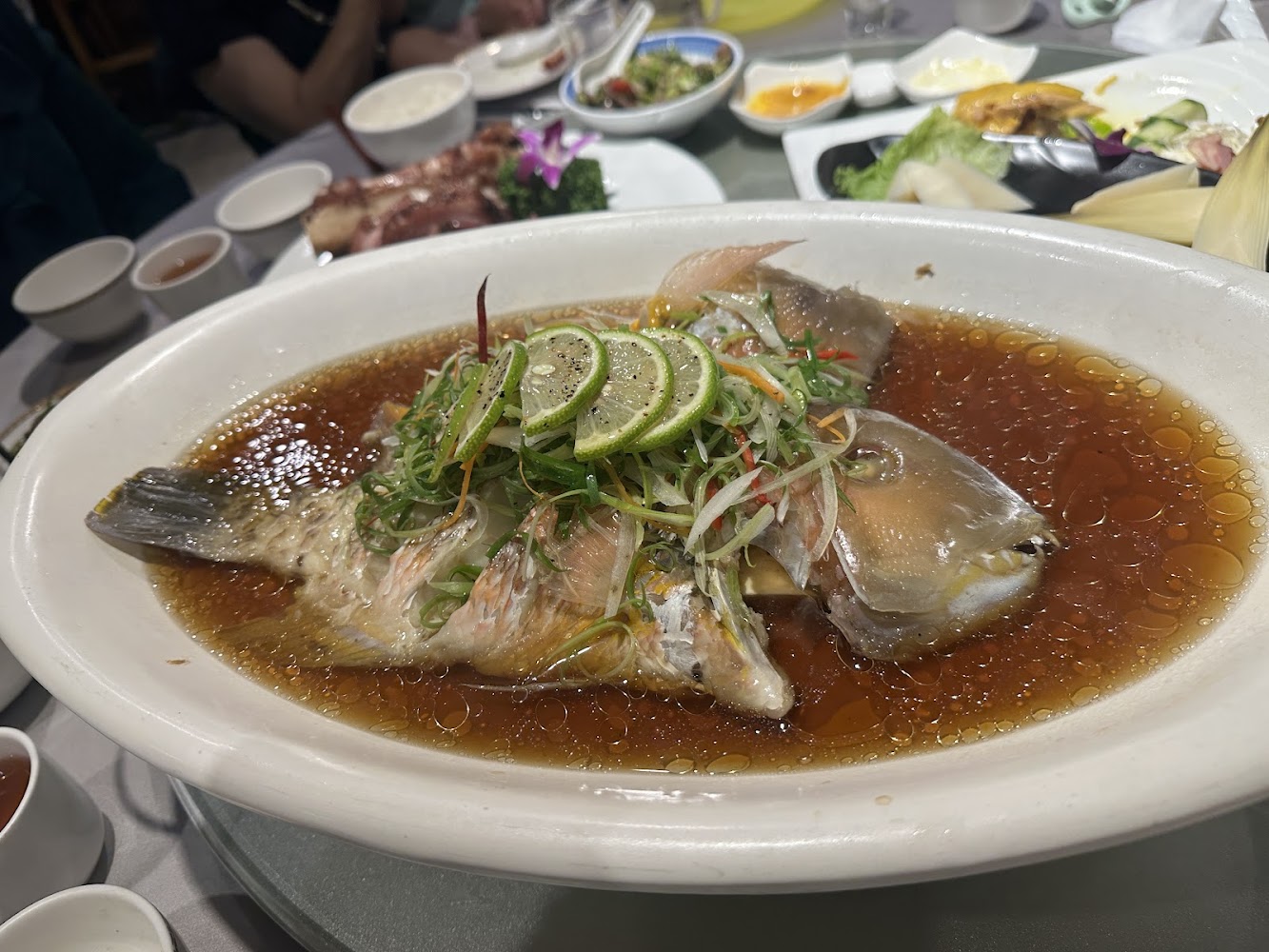 金賞軒清蒸魚料理