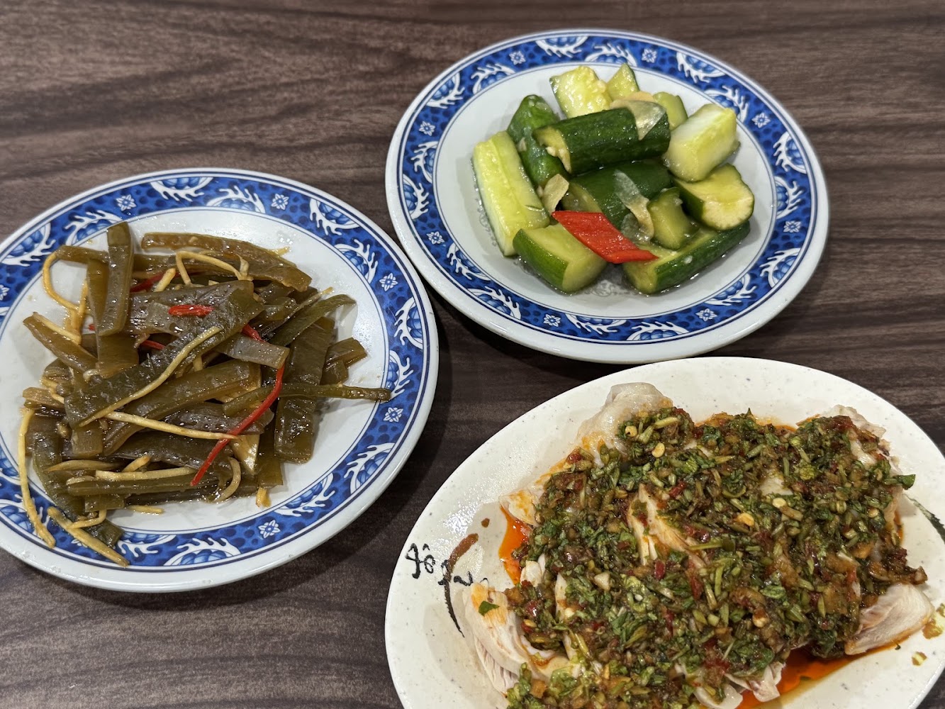三道中式涼拌小菜