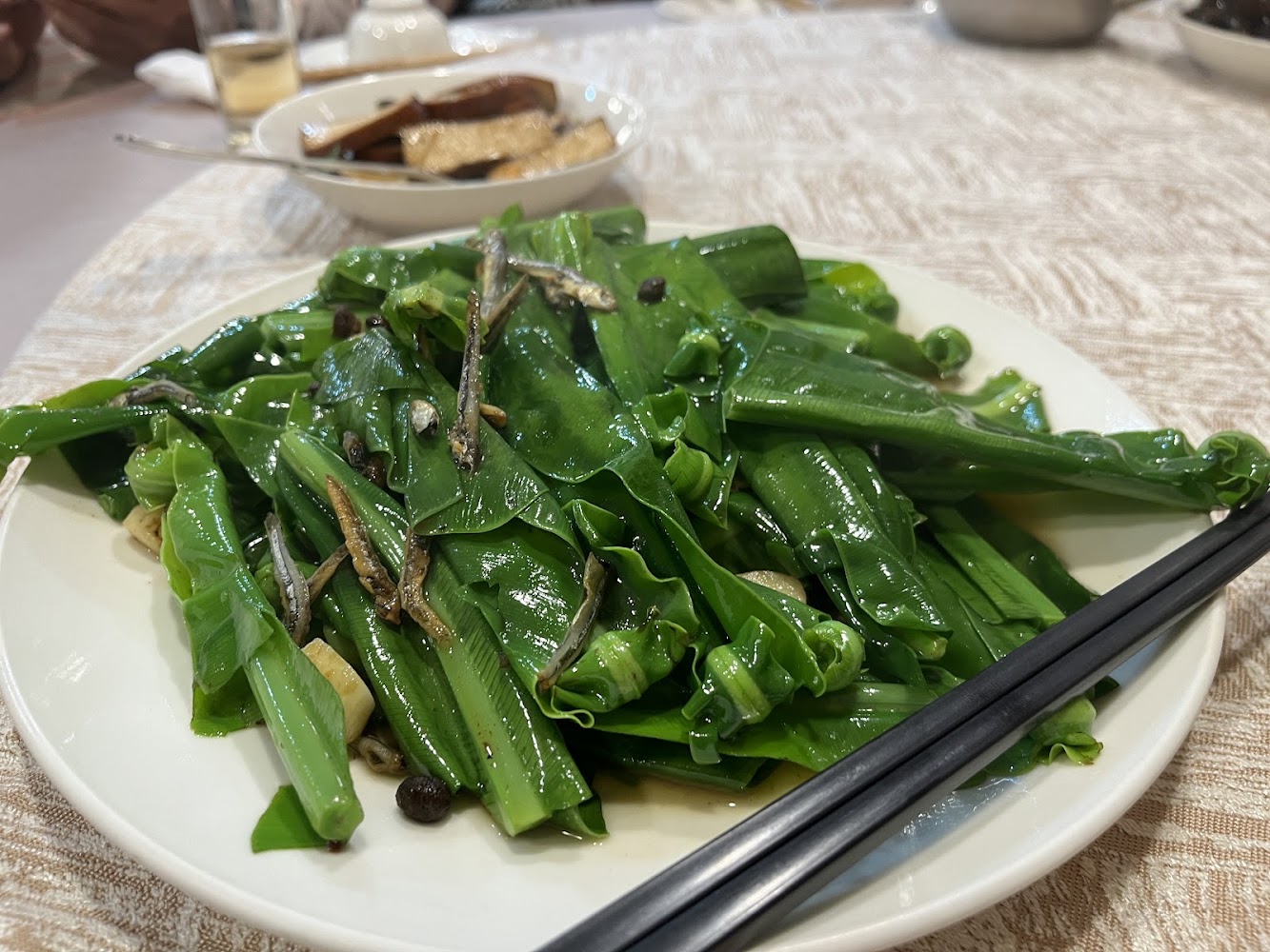 炒龍鬚菜與家常熱炒