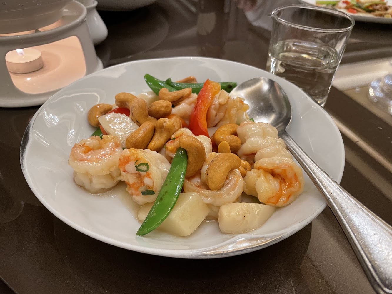 米香台菜餐廳蝦仁腰果料理