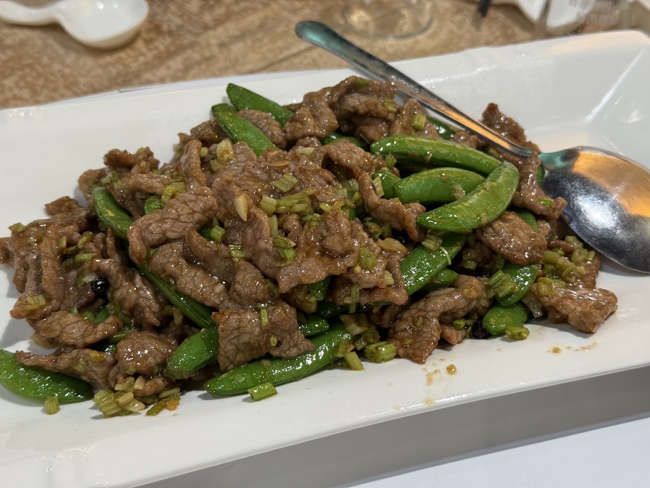 糖荳炒牛肉