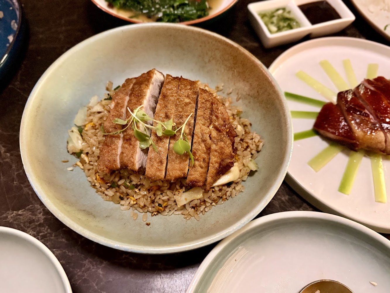 炸豬排炒飯