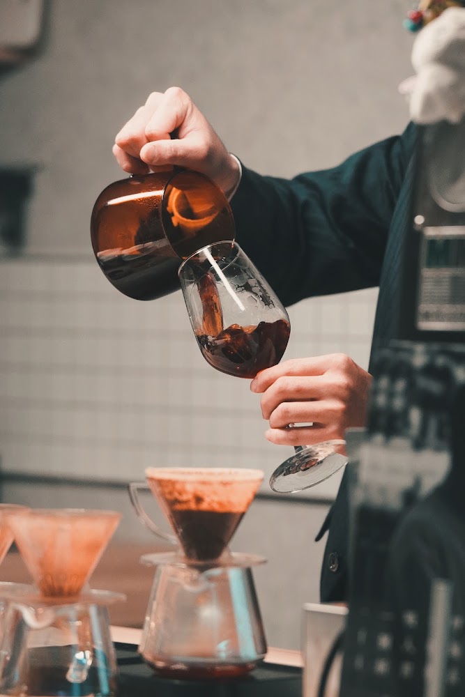 榯玖珈琲所手沖咖啡倒杯