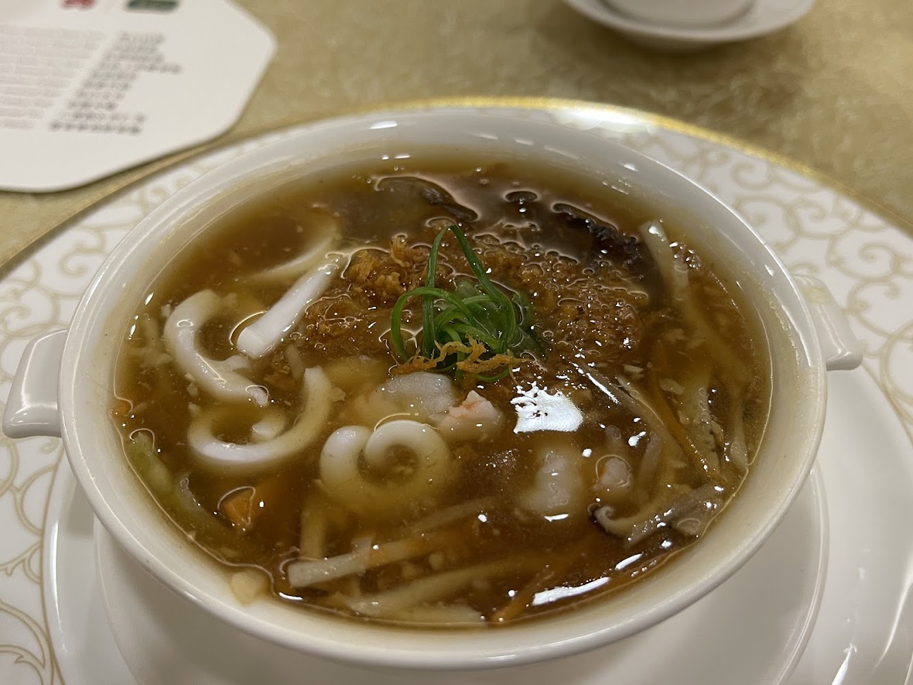 蓬萊邨台菜餐廳羹湯