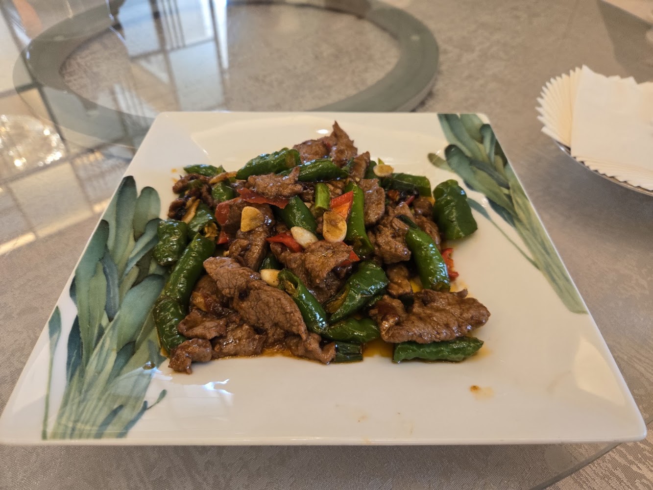 米香台菜餐廳辣椒炒牛肉