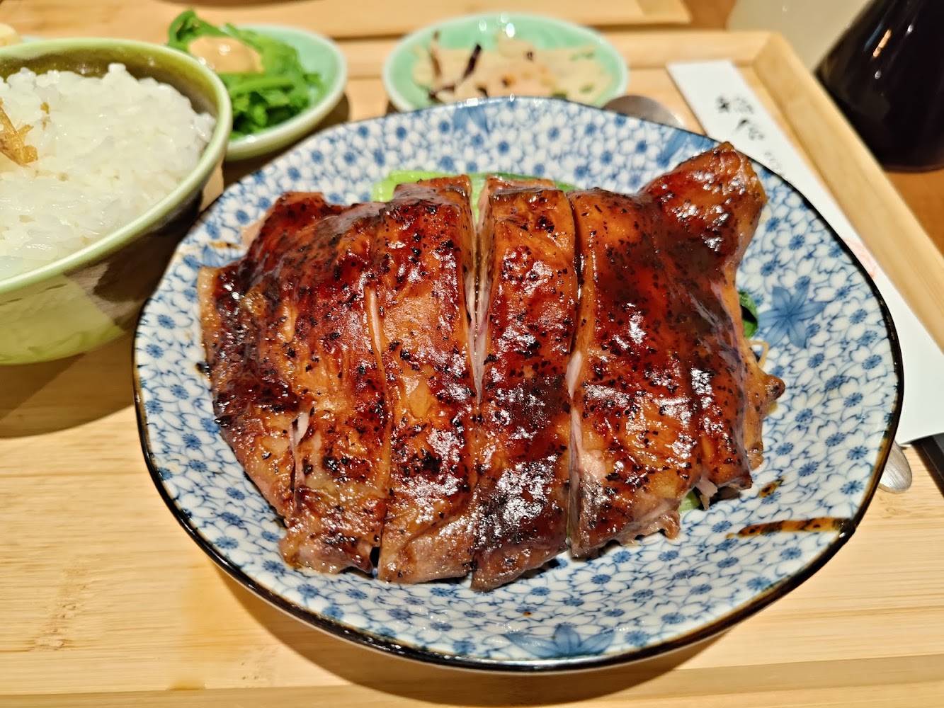 烤雞腿排套餐