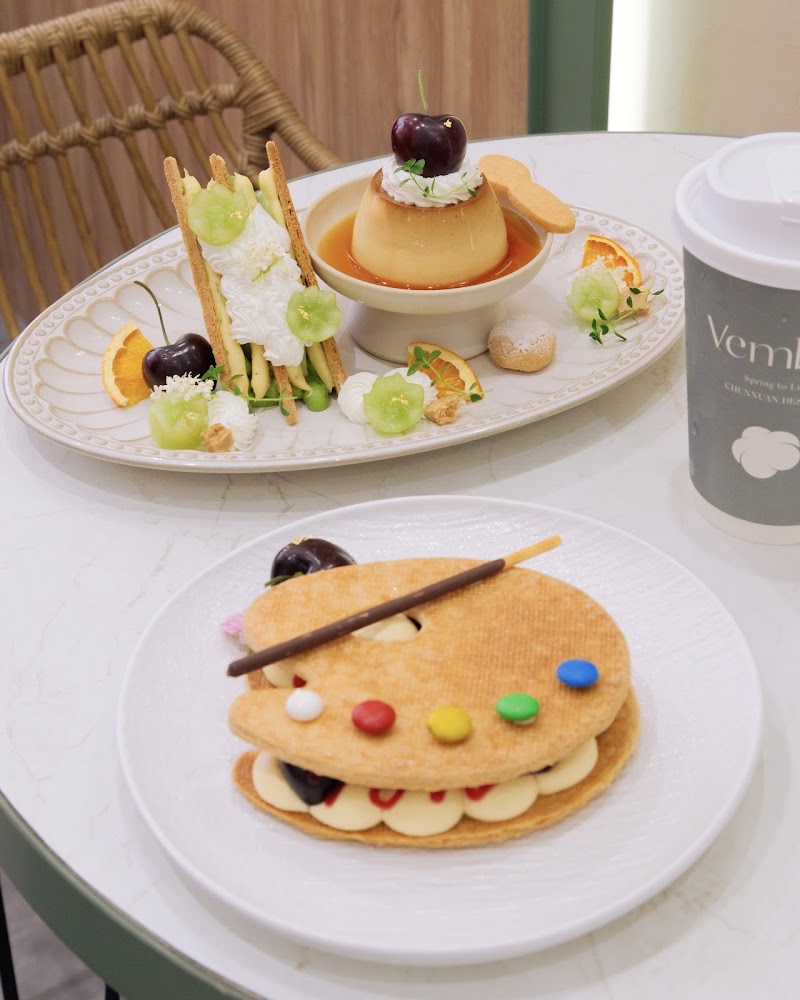 春暖Vembel布丁水果甜點與造型餅乾