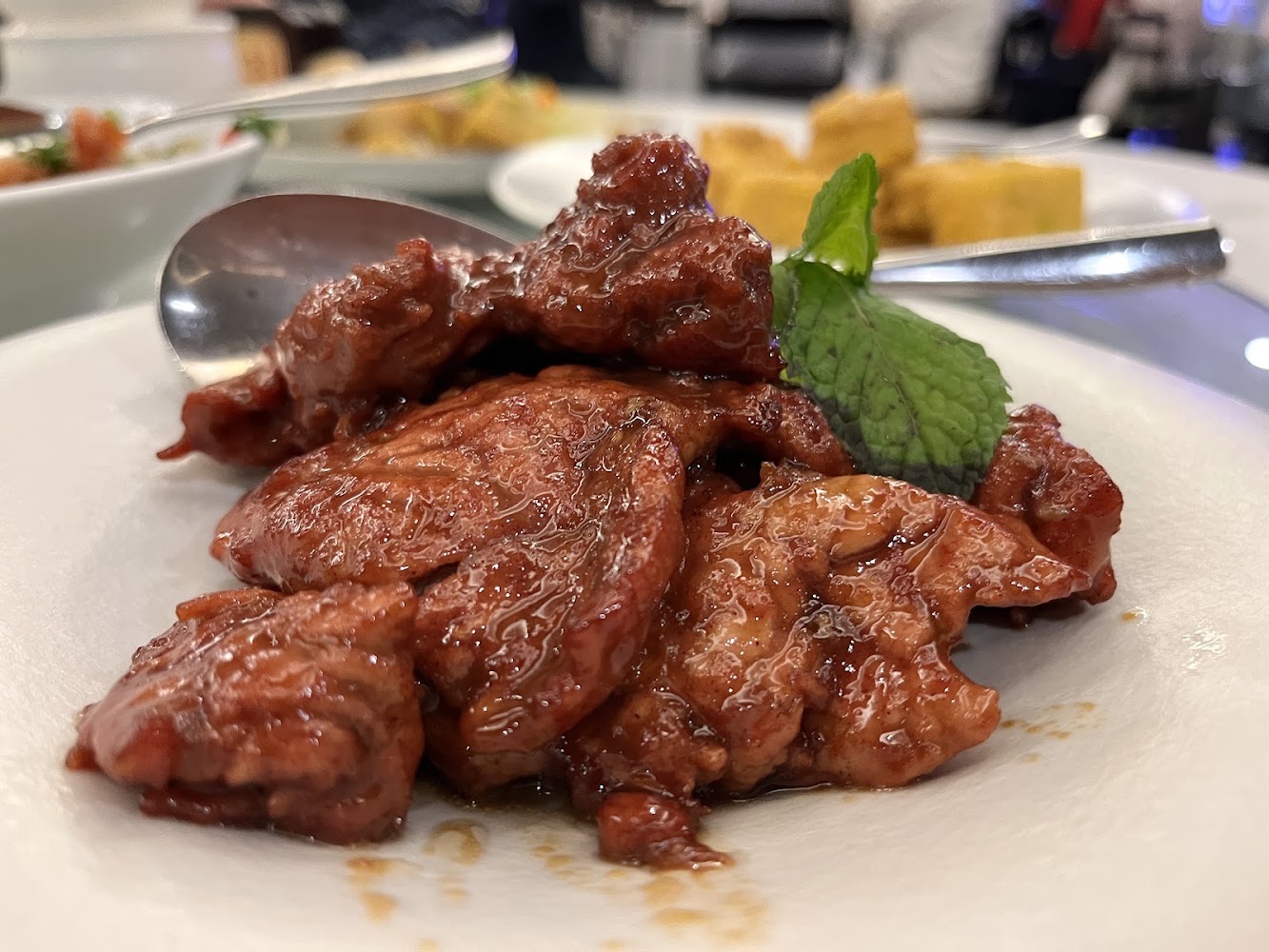 蓬萊邨台菜餐廳糖醋風味肉片
