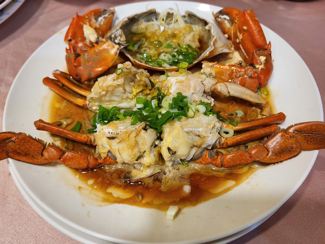 蒸螃蟹料理